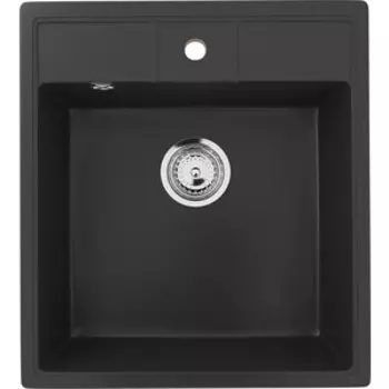 Кухонная мойка Ulgran U-406 ультра-черный (U-406-344)