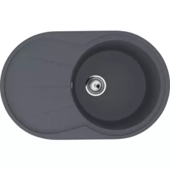 Кухонная мойка Ulgran U-503 антрацит (U-503-343)