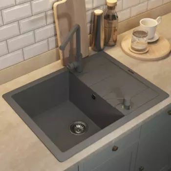 Кухонная мойка Uperwood Quartz Premium UPD-03-03 серая