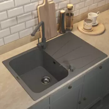 Кухонная мойка Uperwood Quartz Premium UPD-04-03 серая