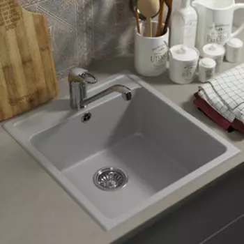 Кухонная мойка Uperwood UPD-406 дым