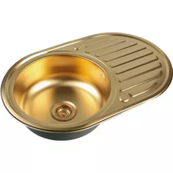 Кухонная мойка ZorG Inox SZR 7750 бронза