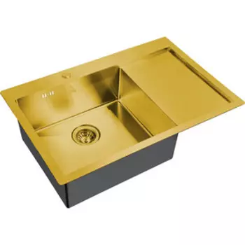 Кухонная мойка ZorG Steel Hammer SH 7851-L бронза