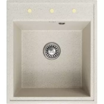 Кухонная мойка ZOX ZX-GM 04 42х48 песочная (4630085461883)