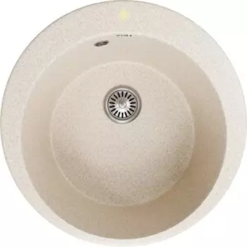 Кухонная мойка ZOX ZX-GM 08 51х51 бежевая (4630085462064)