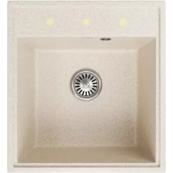Кухонная мойка ZOX ZX-GM 11 47х51 бежевая (4630085462217)
