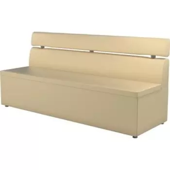 Кухонный диван АртМебель Классик эко-кожа бежевый