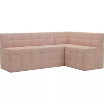 Кухонный диван Mebel Ars Атлантис правый угол (Кордрой бежевый) 190х84х120 см