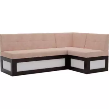 Кухонный диван Mebel Ars Нотис правый угол (Кордрой бежевый) 207х82х132 см