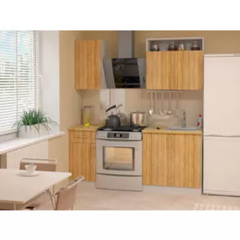 Кухонный гарнитур БАРОНС ГРУПП Лира - 1 маслина севилья/серый