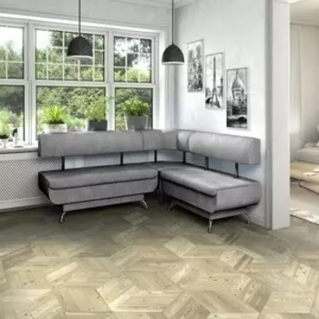 Кухонный Угловой Диван Бител Валенсия Мд-1200+Му-500+Мд-1000 (В. Графит) (BIT001333)