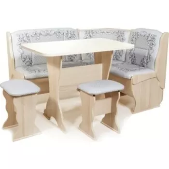 Кухонный уголок Бител Орхидея Автор Фото D-1 борнео милк, ясень (BTL10000440)