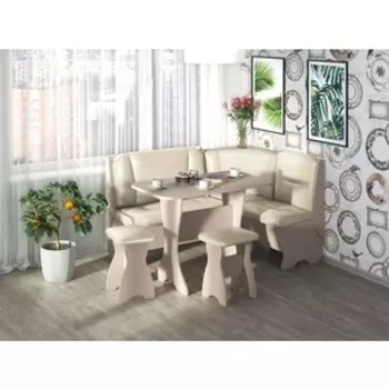 Кухонный Уголок Бител Орхидея -Однотон (Бодего Светлый, Б.Крем) (BTL10000696)