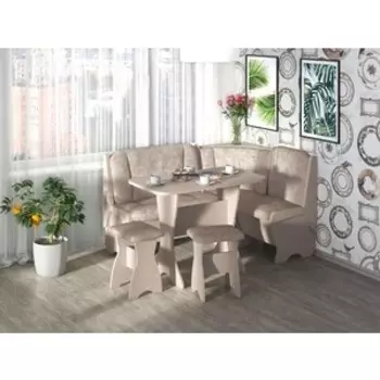 Кухонный Уголок Бител Орхидея -Однотон (Бодего Светлый, В.Латте) (BTL10000702)