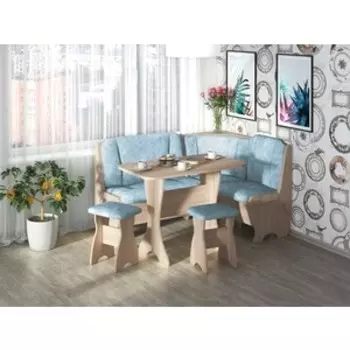 Кухонный Уголок Бител Орхидея -Однотон (Дуб Сонома, В.Лагуна) (BTL10000715)