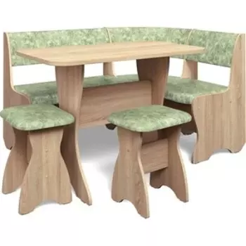 Кухонный Уголок Бител Тюльпан -Однотон (Дуб Сонома, В.Мохито) (BTL10000753)