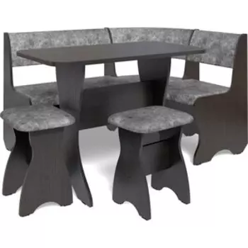 Кухонный Уголок Бител Тюльпан Однотон (Венге, В. Графит) (BIT001324)