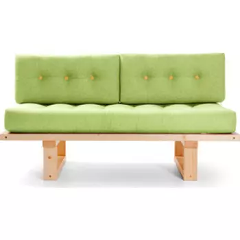 Кушетка Arsko Торн сосна-зеленая рогожка