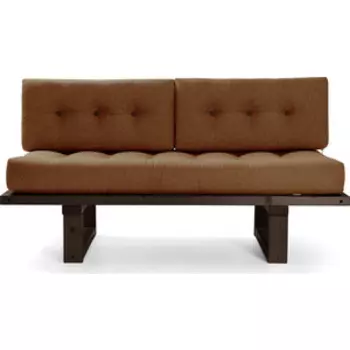 Кушетка Arsko Торн венге-коричневая рогожка