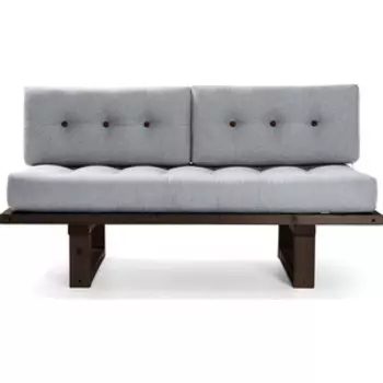 Кушетка Arsko Торн венге-серая рогожка