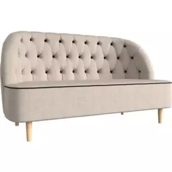 Кушетка АртМебель Амиса рогожка бежевый