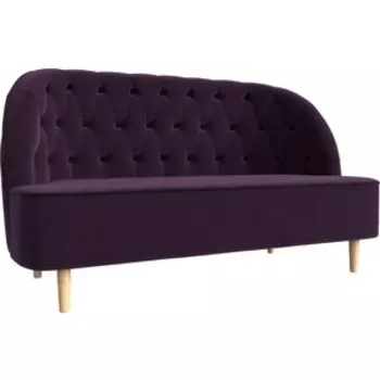 Кушетка АртМебель Амиса велюр фиолетовый