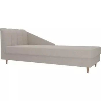 Кушетка АртМебель Астер рогожка бежевый левый угол