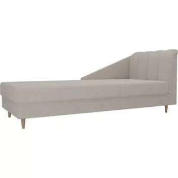 Кушетка АртМебель Астер рогожка бежевый правый угол