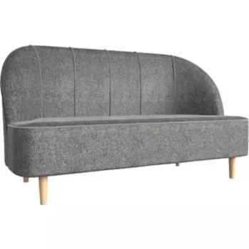 Кушетка АртМебель Фелини рогожка серый