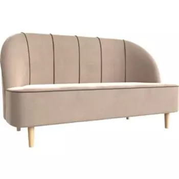 Кушетка АртМебель Фелини велюр бежевый