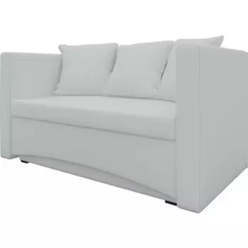 Кушетка Мебелико Принц эко-кожа белый левый