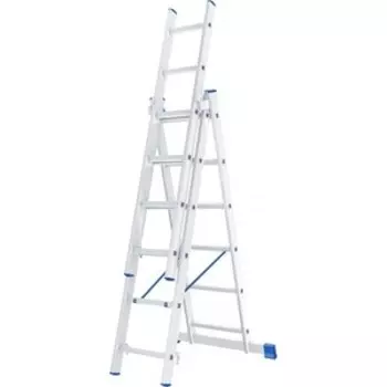 Лестница трехсекционная СибрТех 3х6 ступеней (97816)