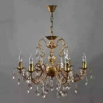 Люстра Ambiente Подвесная Alicante 8888/6 AB Tear drop