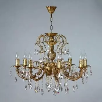 Люстра Ambiente Подвесная Alicante 8888/8 AB Tear drop