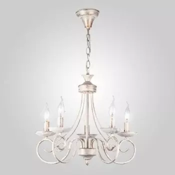 Люстра Eurosvet 22404/5 белый с золотом