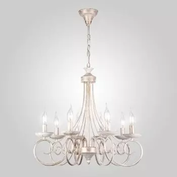 Люстра Eurosvet 22404/8 белый с золотом