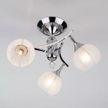 Люстра Eurosvet 3353/3 хром/белый