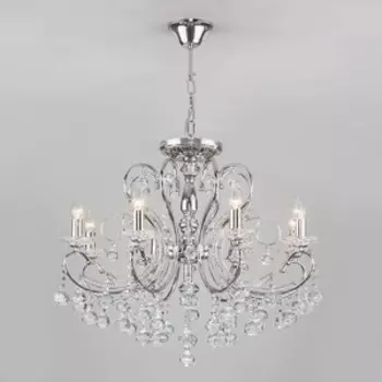 Люстра Eurosvet Подвесная 10096/8 хром