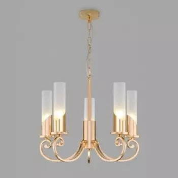 Люстра Eurosvet Подвесная Banci 60117/5 золото