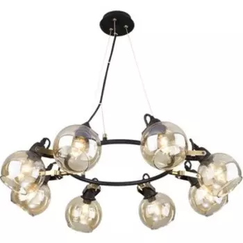 Люстра Eurosvet Подвесная Mateo 70119/8 черный