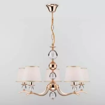 Люстра Eurosvet Подвесная Sortino 60097/5 золото