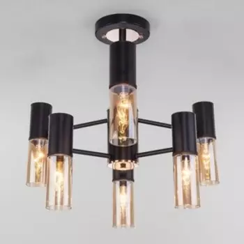 Люстра Eurosvet Подвесная Tesoro 70125/6 черный