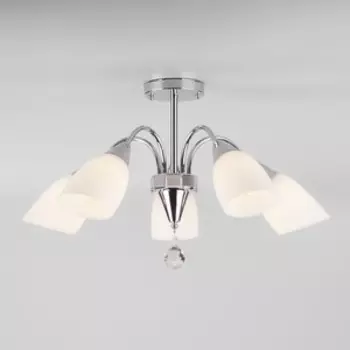 Люстра Eurosvet Потолочная 30149/5 хром