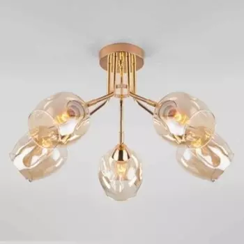 Люстра Eurosvet Потолочная Marci 30164/5 золото
