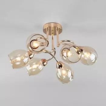 Люстра Eurosvet Потолочная Roselyn 30171/6 золото