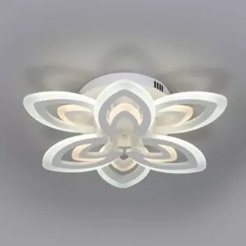 Люстра Eurosvet Потолочная светодиодная Floritta 90227/6 белый