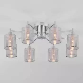 Люстра Eurosvet Потолочная Tela 70109/8 хром