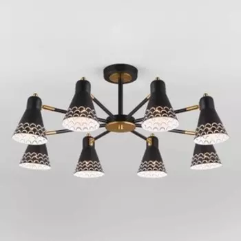 Люстра Eurosvet Потолочная Trina 70100/8 черный