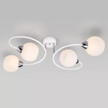 Люстра Eurosvet Потолочная Tulia 30136/4 белый