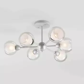 Люстра Eurosvet Потолочная Vivien 30163/6 серебро